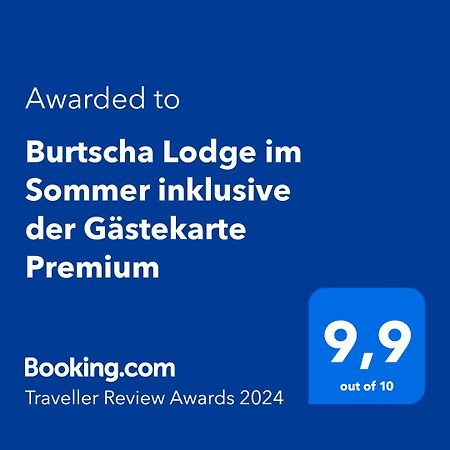Burtscha Lodge بورسربيرغ المظهر الخارجي الصورة